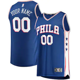 youth fanatics branded royal philadelphia 76ers fast break-438